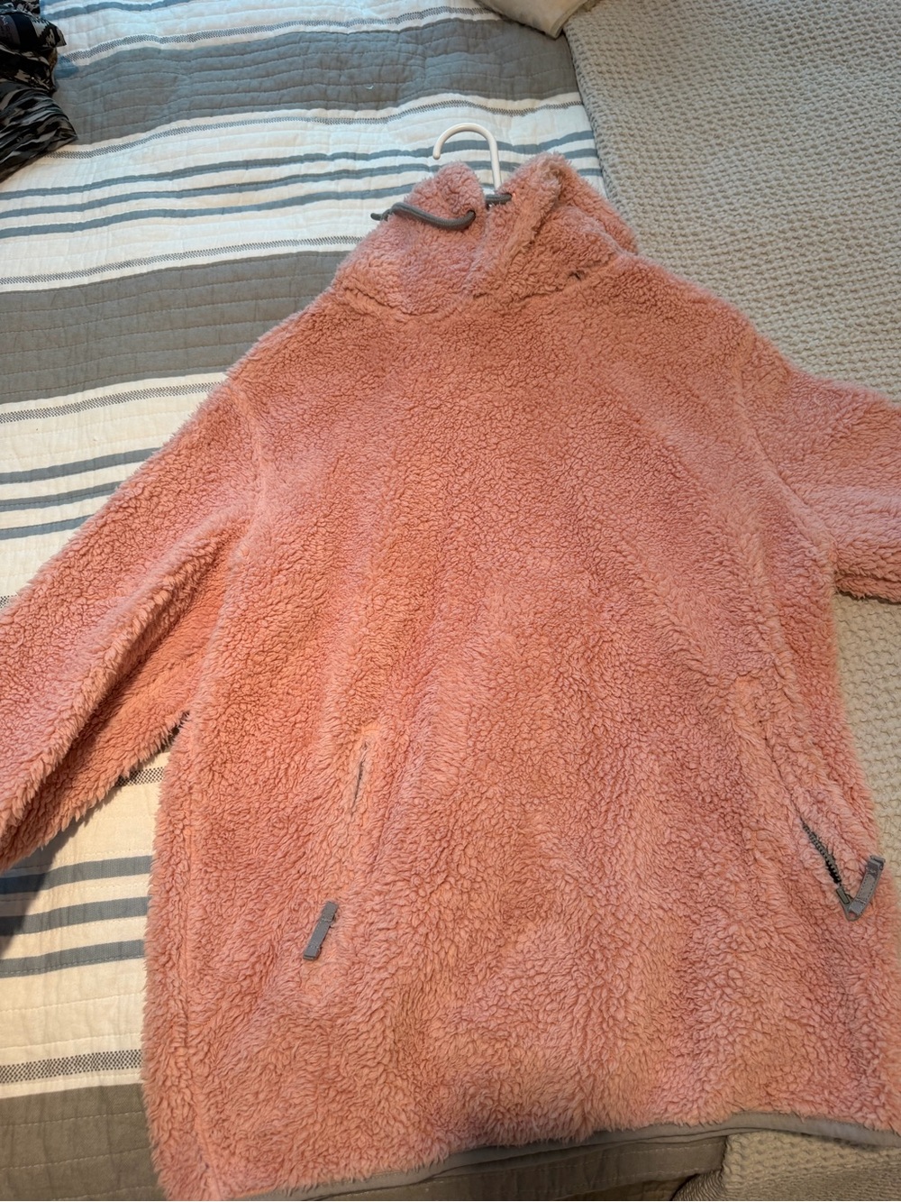 chubbies Kids Plush Pink Sherpa Hoodie Jacket